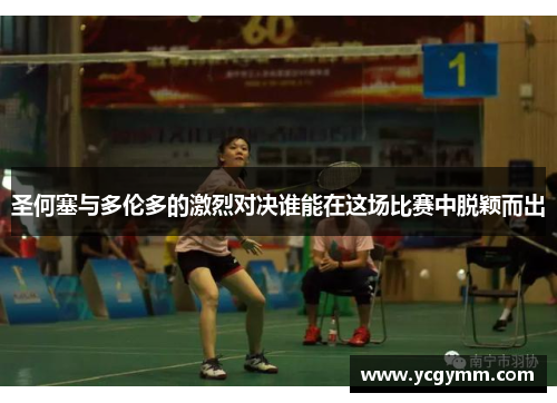 圣何塞与多伦多的激烈对决谁能在这场比赛中脱颖而出